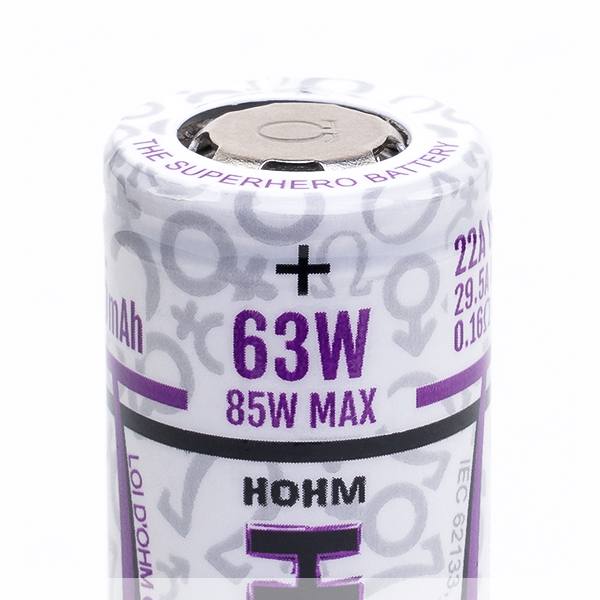 Accu 18650 Hohm Mega Hohm Tech