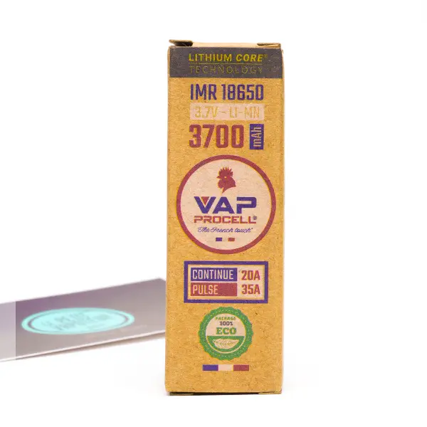 Accu IMR 18650 Power 3700 mAh Vap Procell